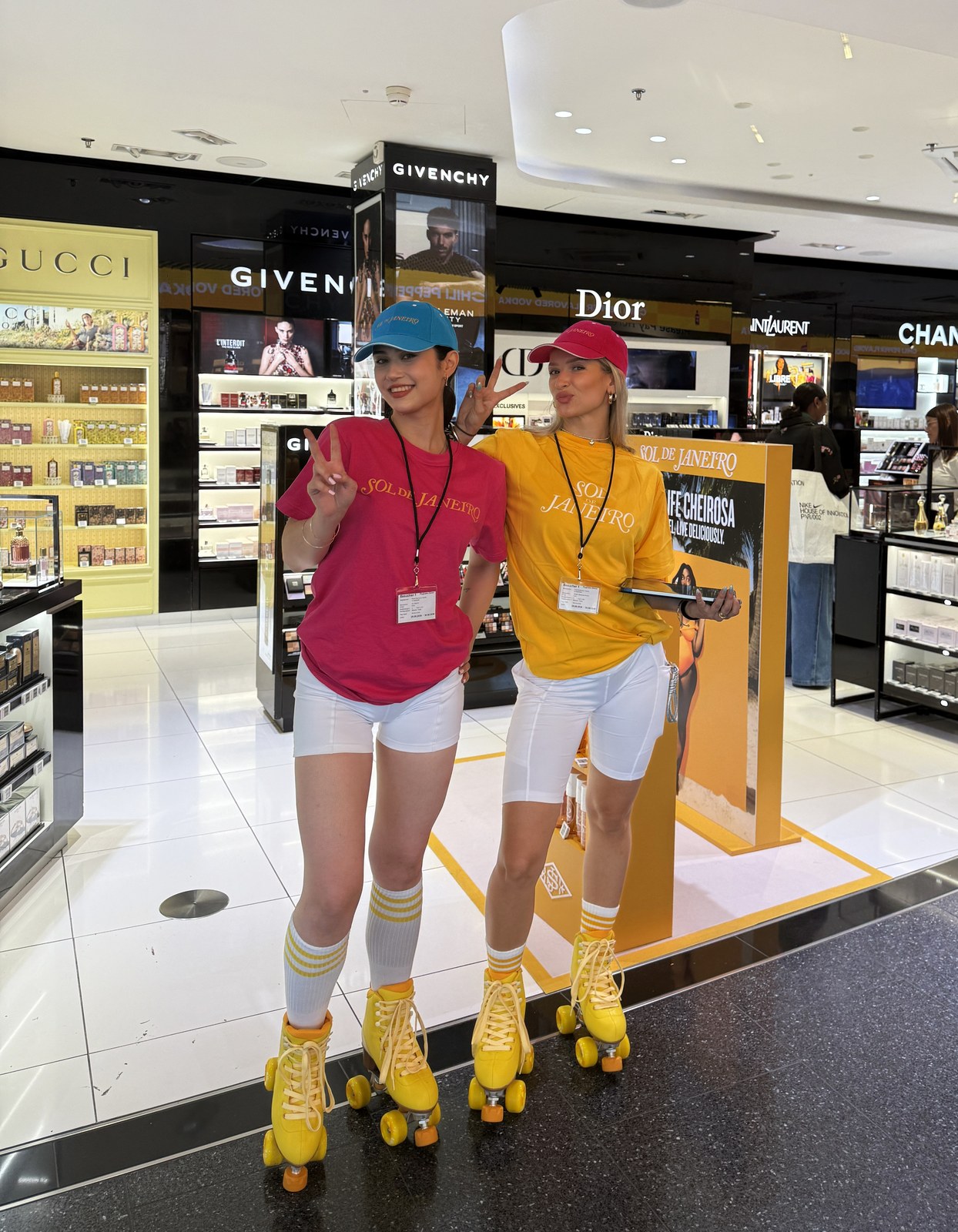 Hostess bei einem Promotion-Einsatz in Dortmund